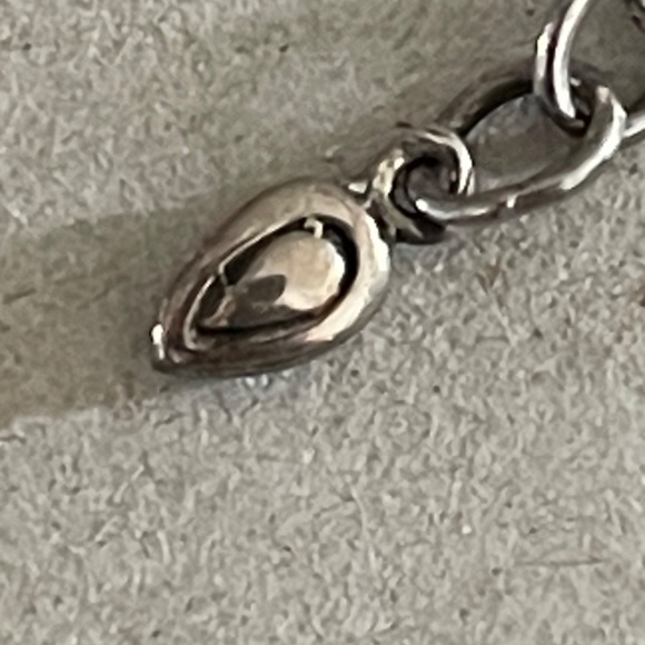 JOHN HARDY - Sterling Twisted Slider Pendant & Black Leather Necklace - Picture 3 of 10